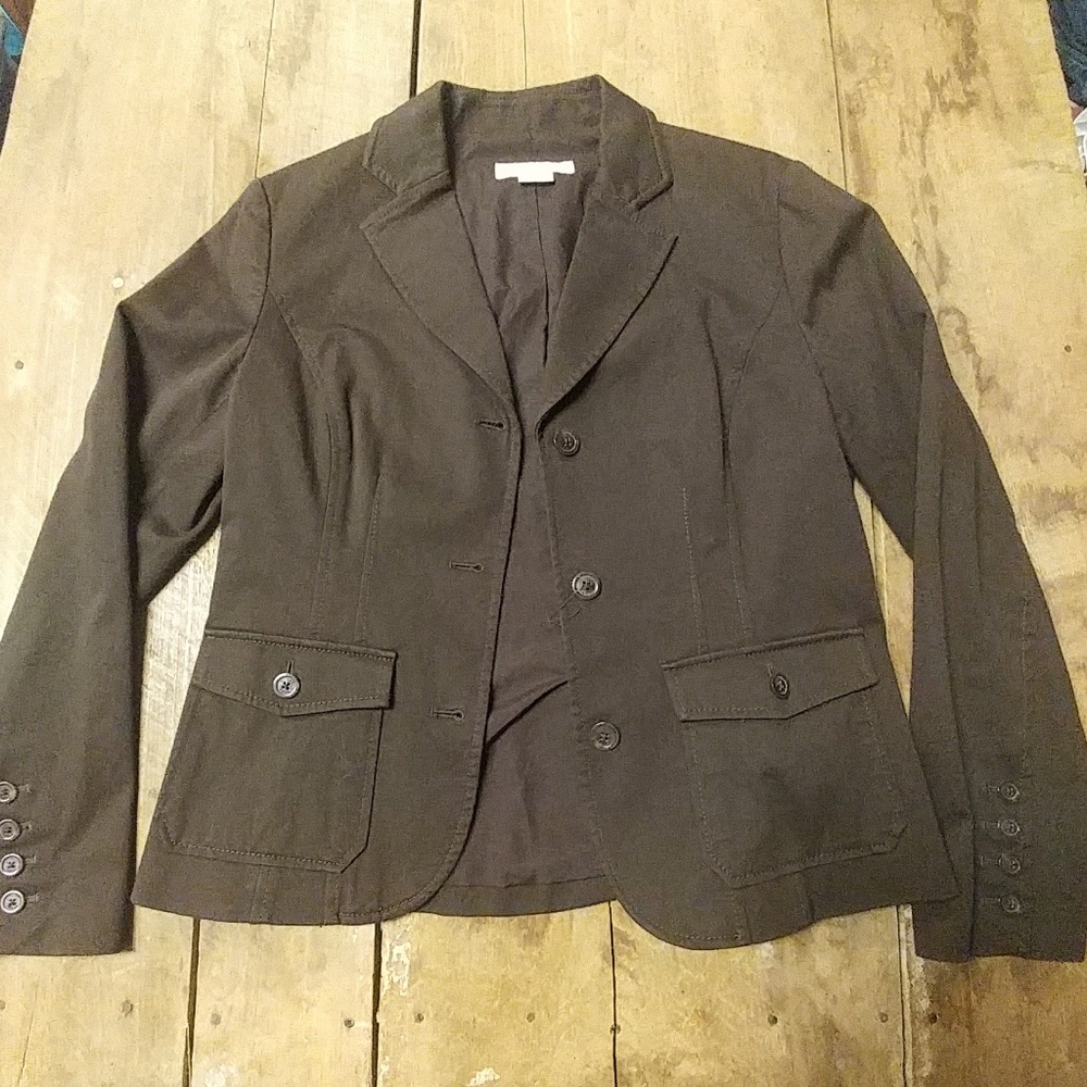 Michael Lord Women's Brown Utility Jacket Size 12